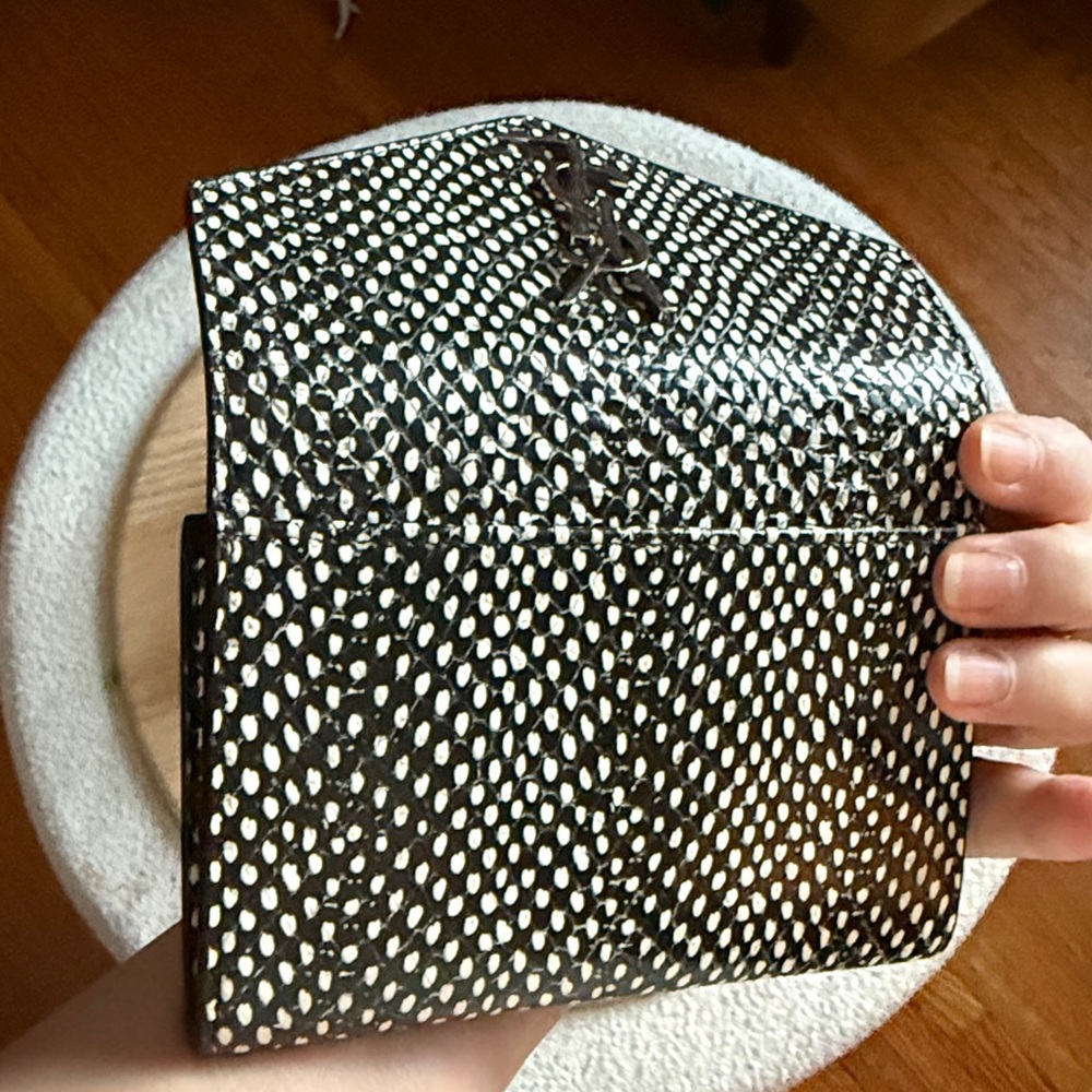 Saint Laurent Cassandra Python Wallet - image 4